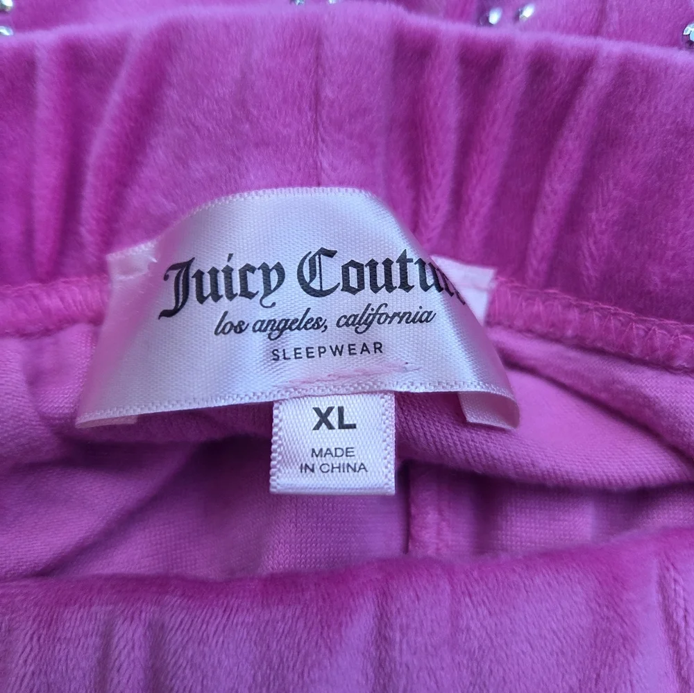 Juicy Couture‎ Rhinestone Pink Pajama Shorts